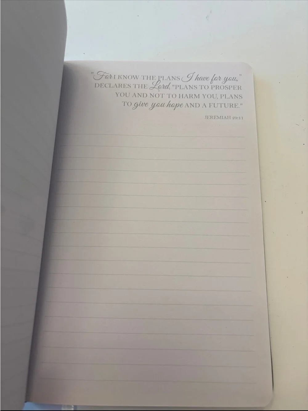 Be Strong and Courageous Black Journal with Gold Foil